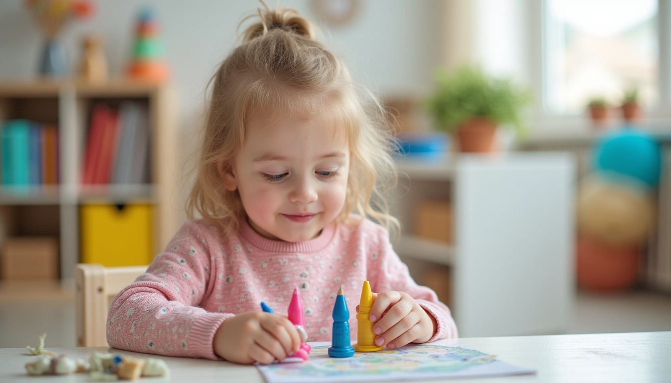 Copii zâmbitori jucându-se într-un mediu sigur la Cresa Nr. 39 Ploiești